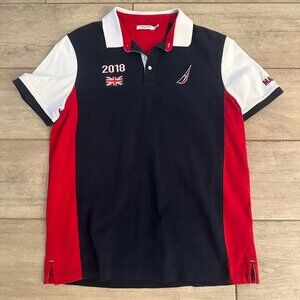 Slim Fit Short Sleeve England Stadium Polo Shirt